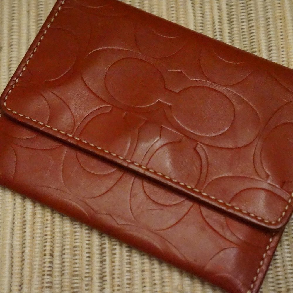 Coach card holder